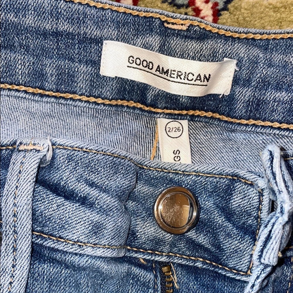 Good American Light Blue Skinny Jeans - Picture 2 of 5